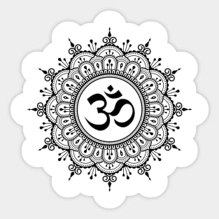 Aum Mandala Sticker